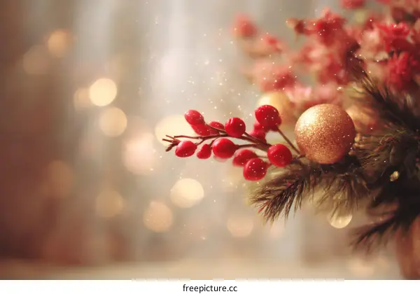 Christmas Decoration Festive Background