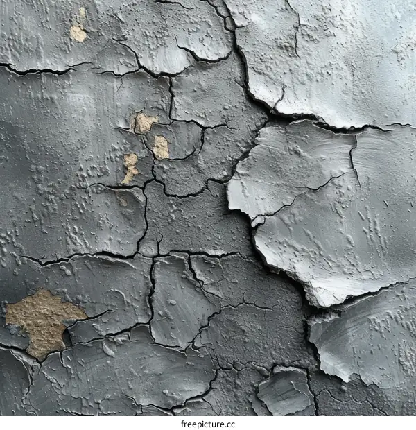 Cracked paint texture