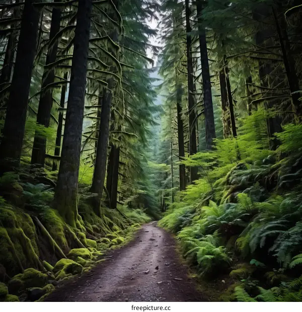 A Mysterious Forest Path