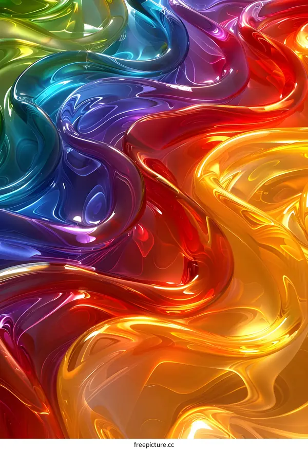 Colorful Abstract Swirls
