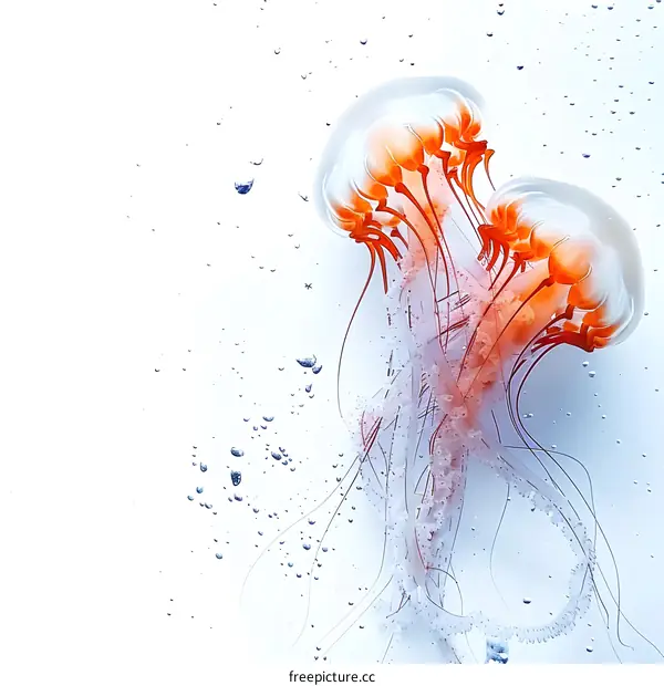 Orange Jellyfish