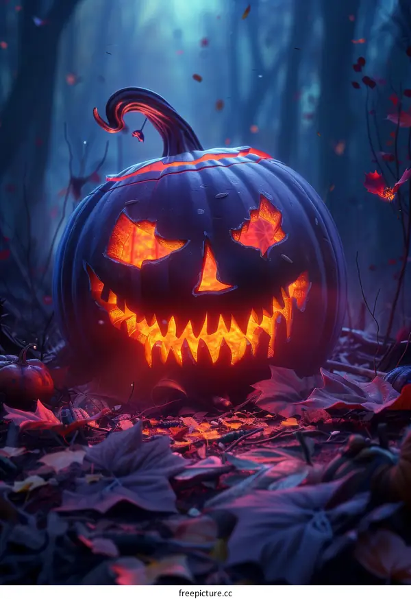 Halloween Pumpkin and Lanterns