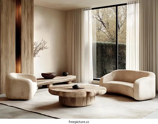 Modern Minimalist Living Room Interior Design