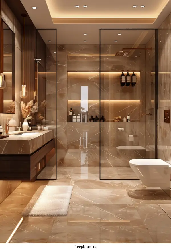 Luxury Modern Bathroom Interior Design