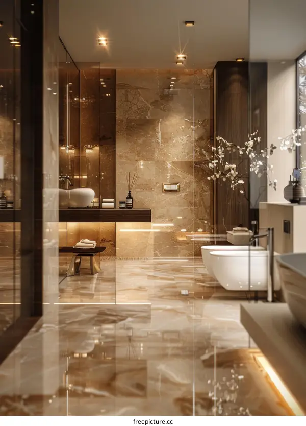 Luxury Modern Bathroom Interior Design