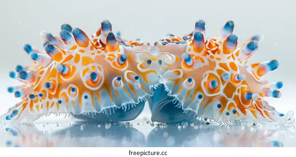 Hypselodoris apolegma Nudibranch Pair
