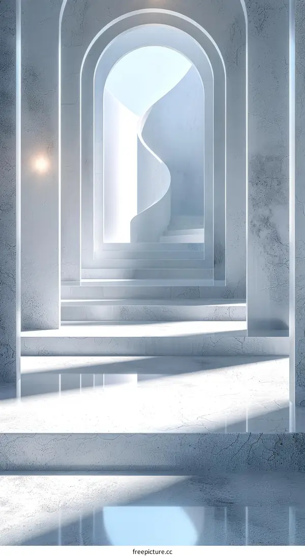 Abstract Architectural Interior Design