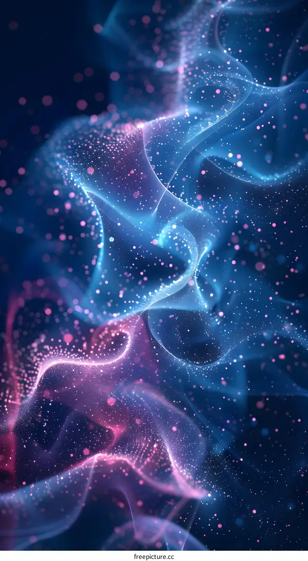 Abstract Particles Background