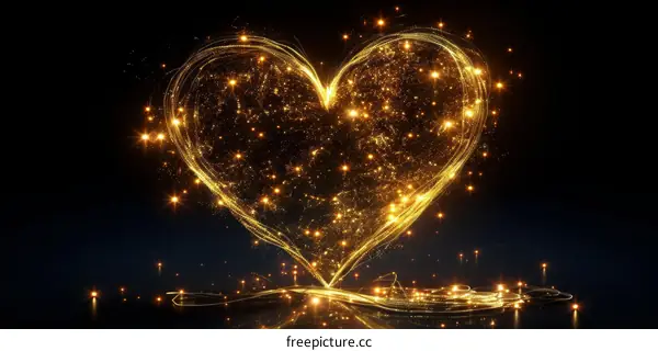 Golden heart
