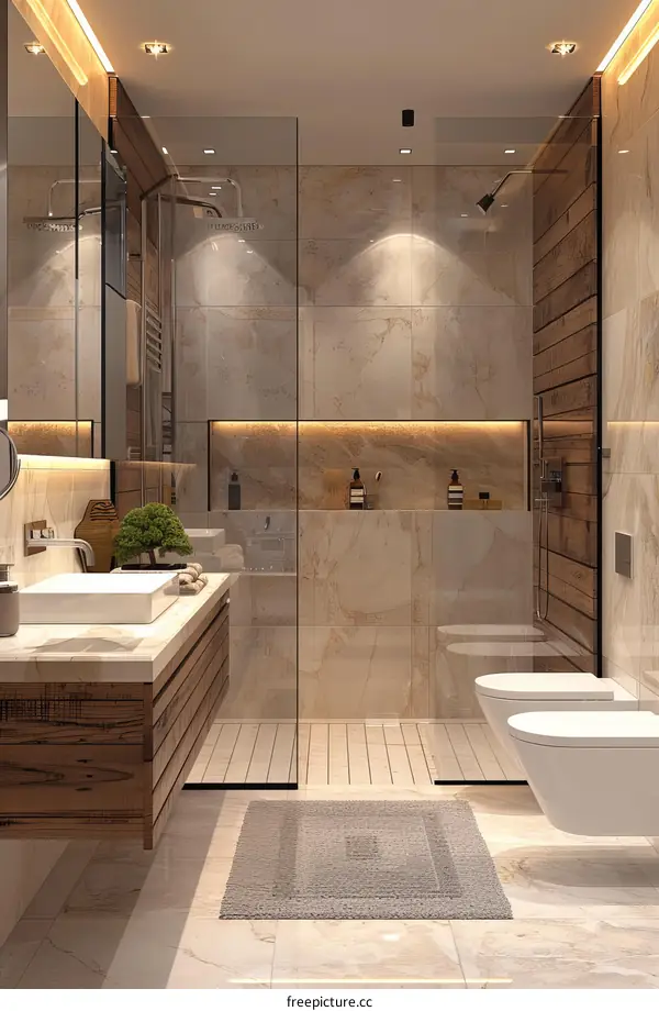Modern Luxury Bathroom Interior Design
