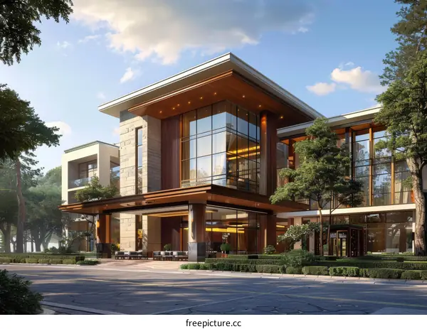Modern Luxury Hotel Exterior Design