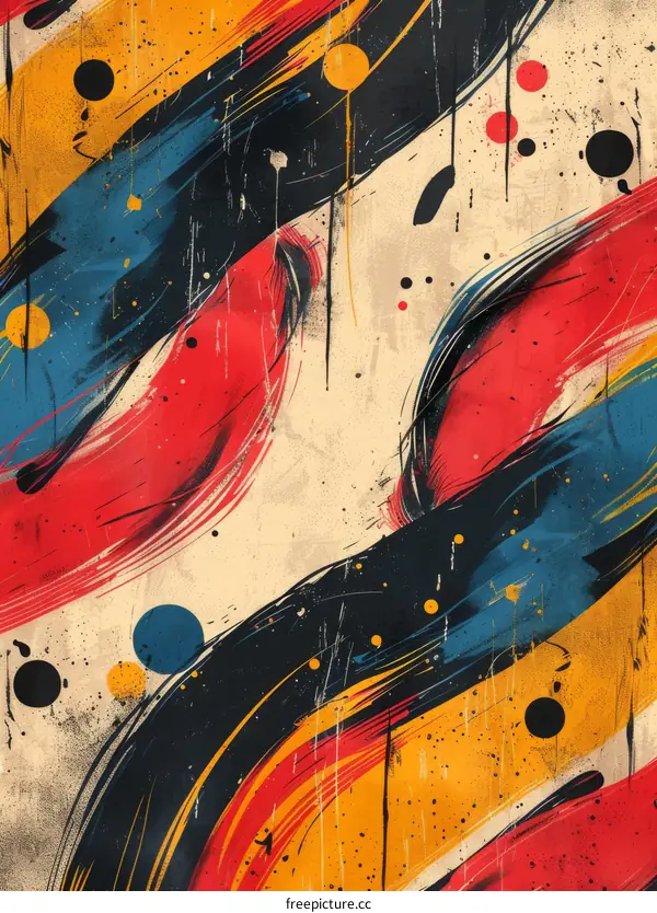 Colorful geometric pattern