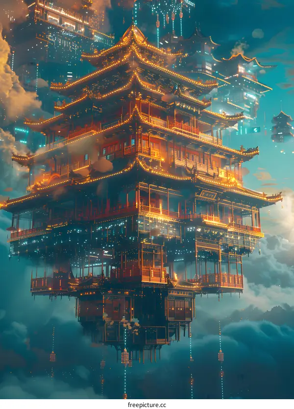 Floating Palace in the Sky