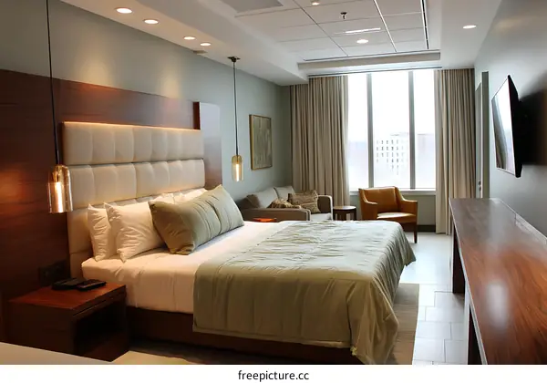 Modern Hotel Bedroom Interior Design
