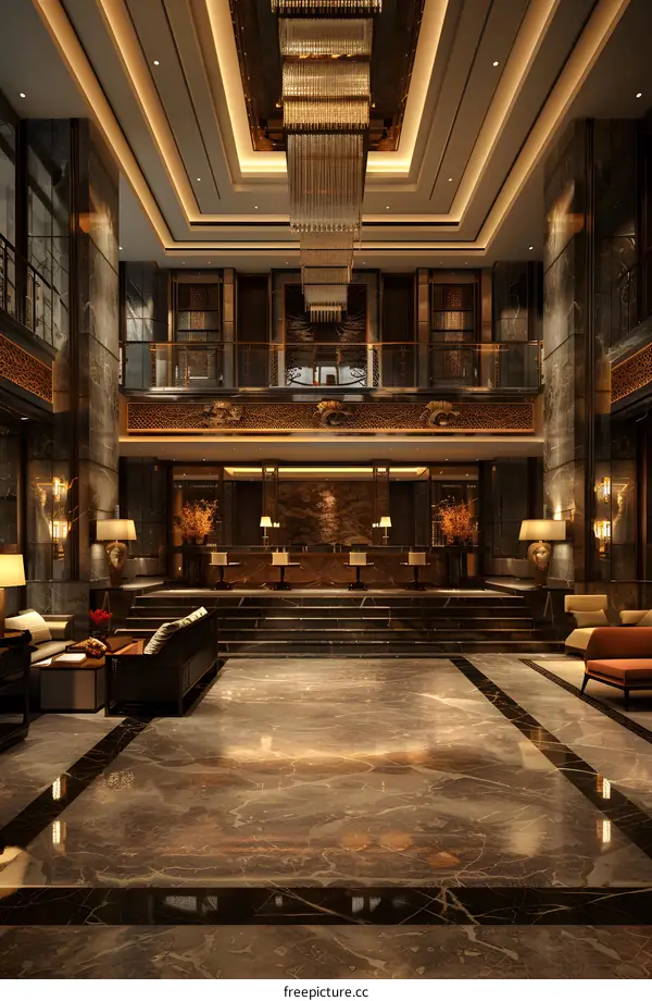 The magnificent lobby