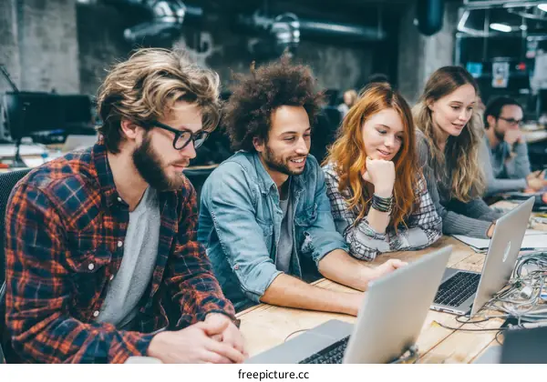 Diverse Group Collaboration at Work