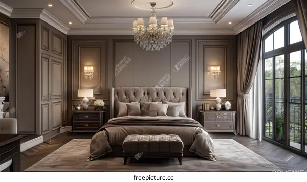 Luxury Classic Bedroom Interior Design