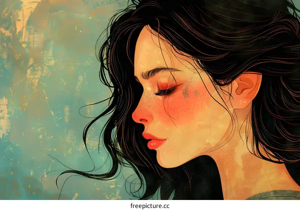 portrait of a beautiful woman