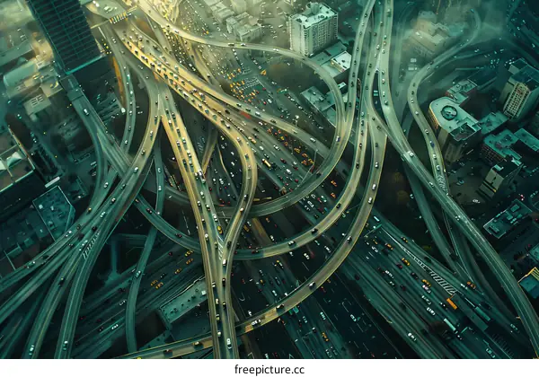 Urban Infrastructure and Transportation Complexity from Above