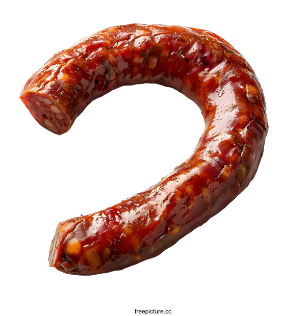 [Transparent Background PNG]A horseshoe-shaped sausage