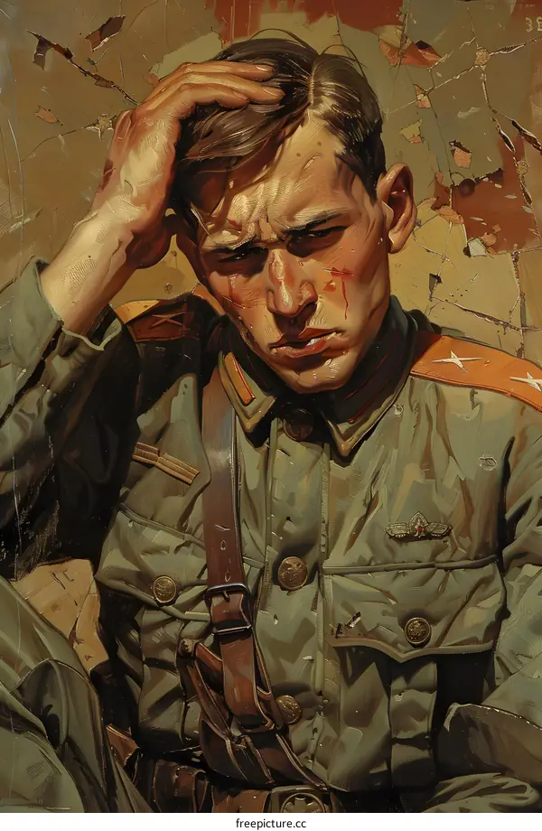 Portrait of a Young Soldier