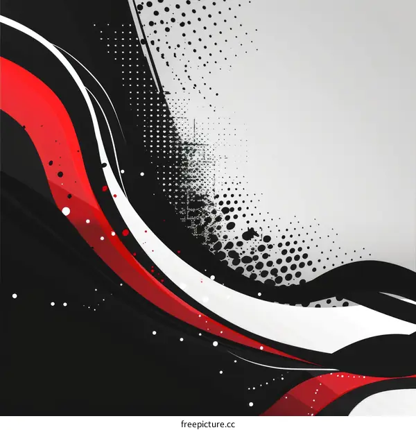 Black red and white modern abstract background