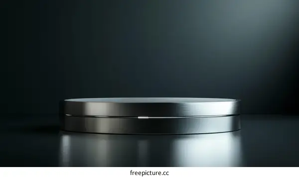 Modern Minimalist Metallic Product Display