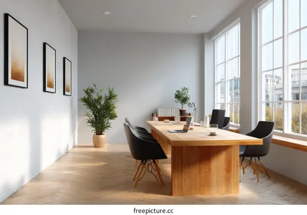 Modern Minimalist Office Interior Design