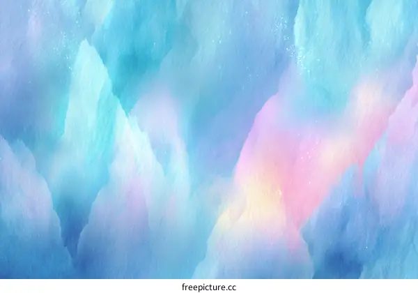 Abstract Watercolor Background Design with Pastel Colors
