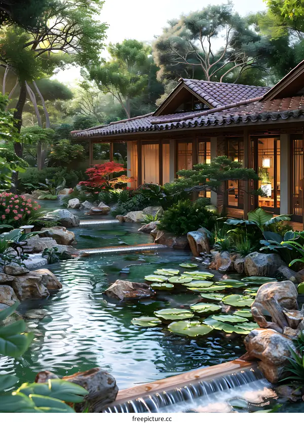 Japanese Courtyard