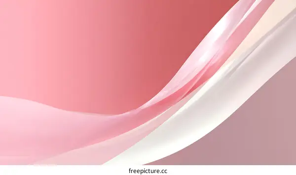 Abstract Flowing Fabrics in Soft Pastel Colors