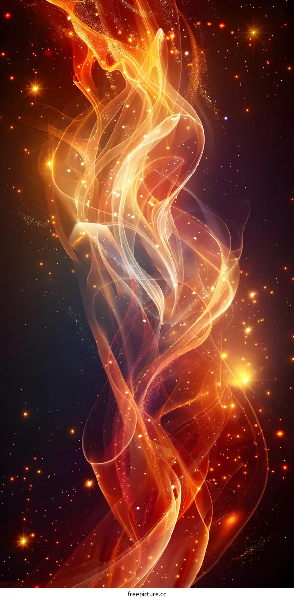 Orange light curves and sparkles