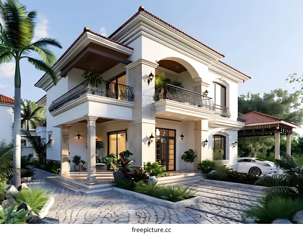 Modern Spanish Style Home