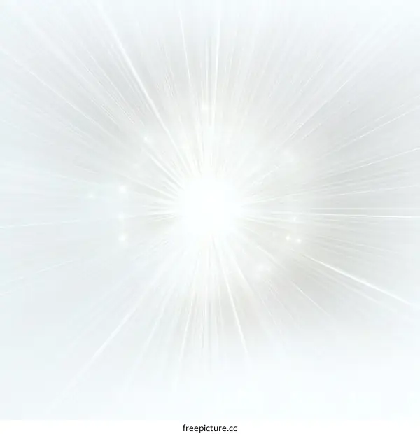 Radiant Burst of Light Abstract Background