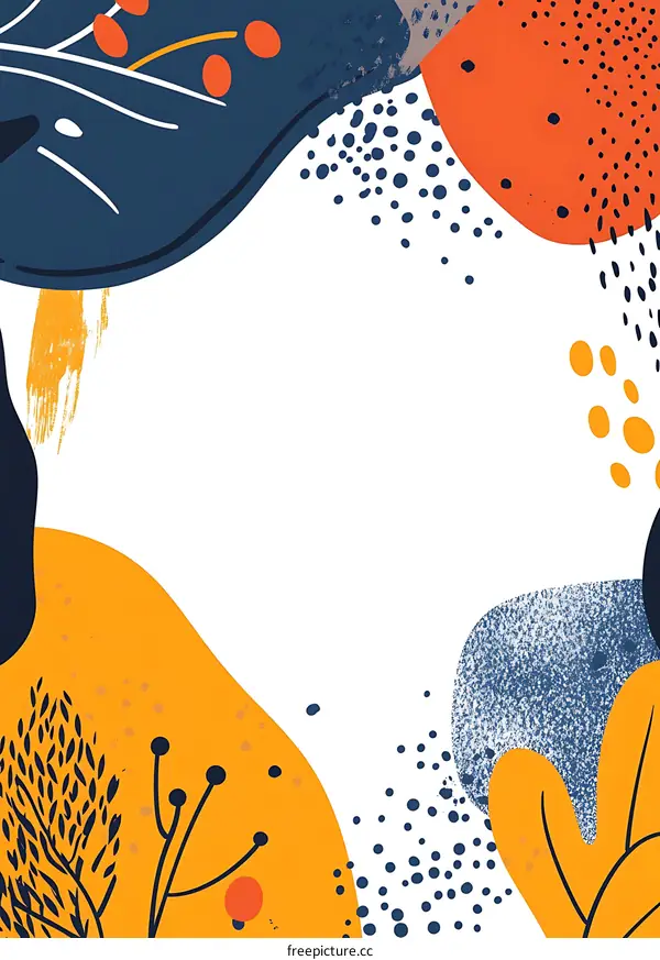 Abstract Shapes Pattern Digital Art