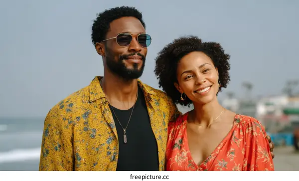 Couple Portrait on the Beachside