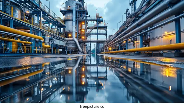 Oil and gas production and refining