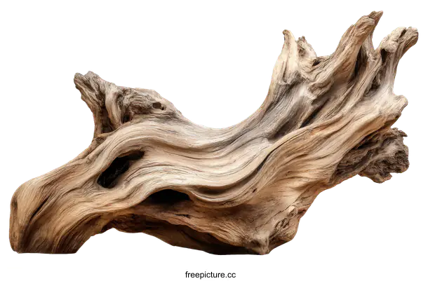 [Transparent Background PNG]Unique Piece of Driftwood Art