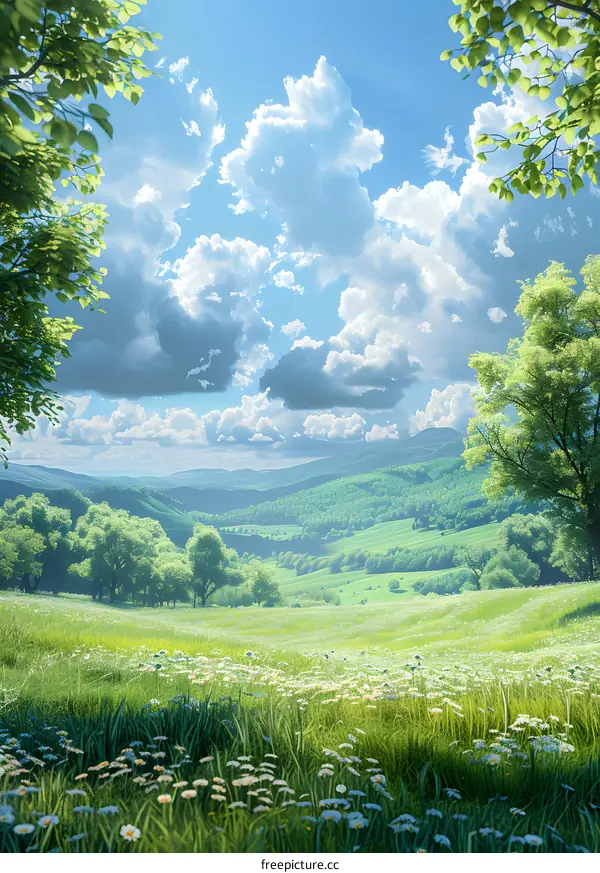 Spring in the countryside