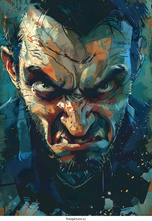 Wolverine angry face