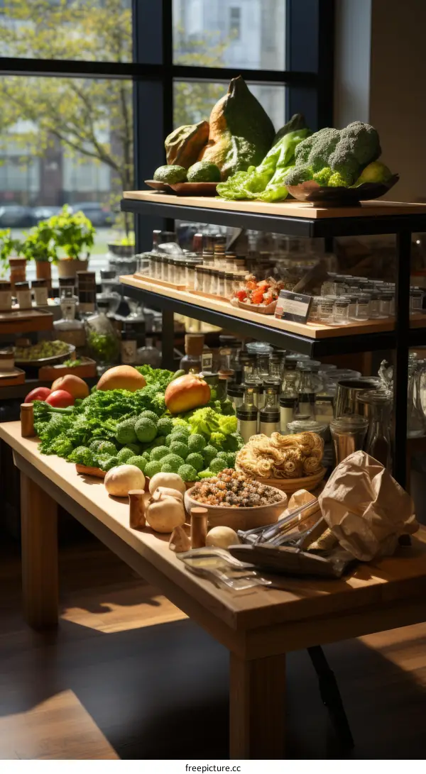 An Abundance of Vegetables and Spices