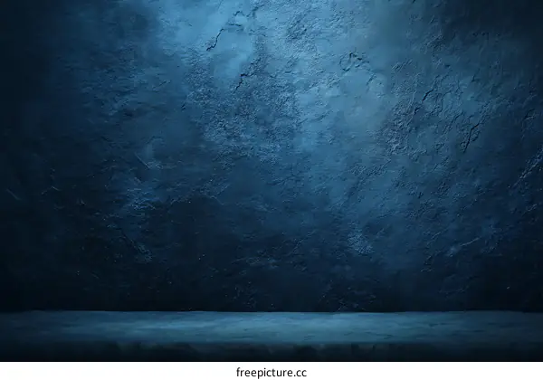 Dark Blue Textured Wall Studio Background