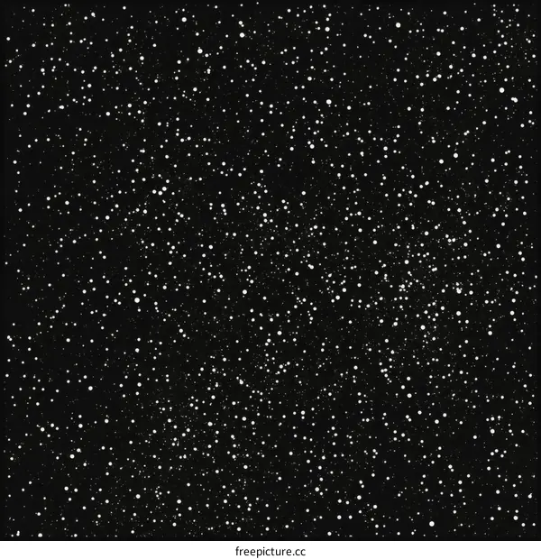 Abstract Night Sky Pattern Illustration