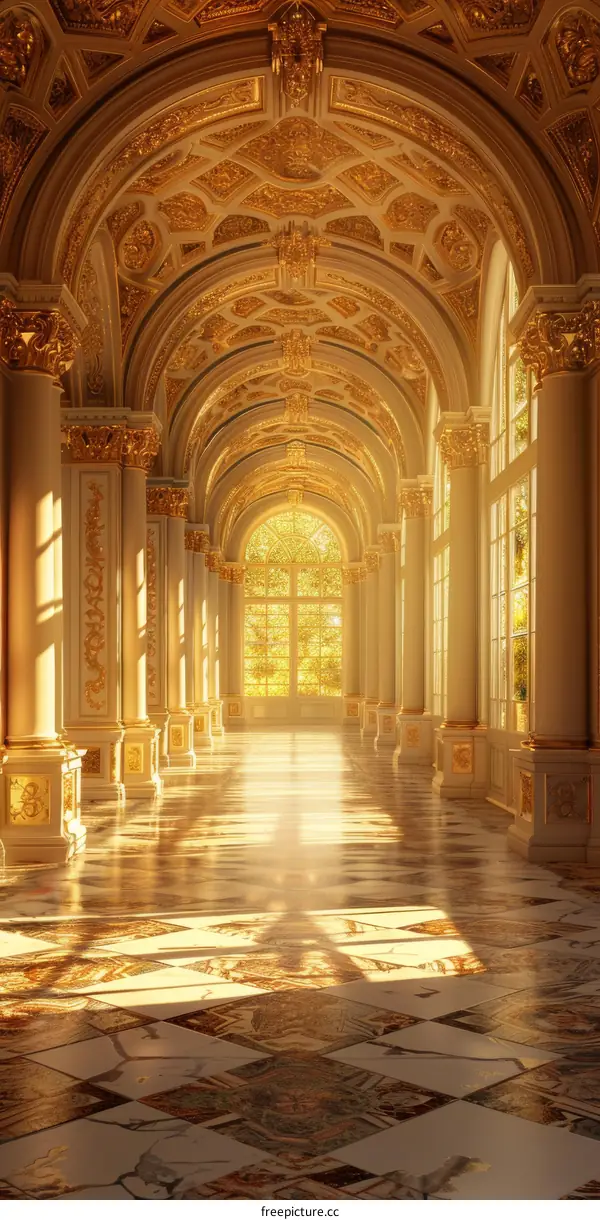Golden Hallway