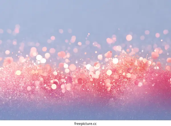 Romantic Pink Glitter Background