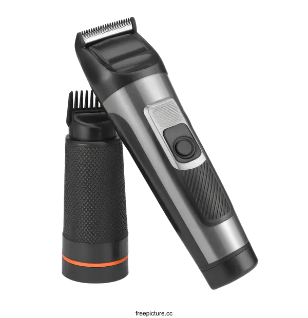 [Transparent Background PNG]Modern Electric Hair Clipper Set for Professional Grooming