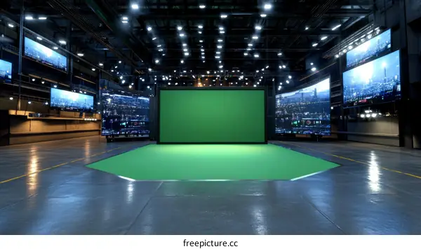 Modern Industrial Virtual Studio Set