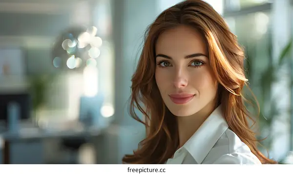 Portrait of a Confident Businesswoman