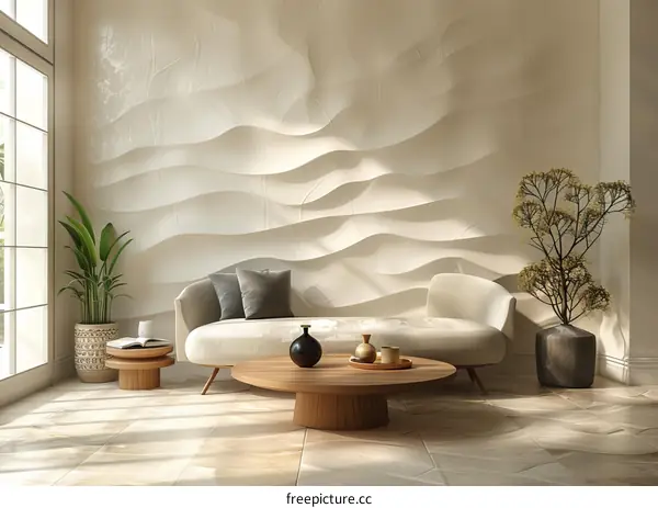 Modern Minimalist Living Room Interior Design