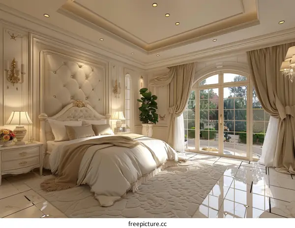 Luxury Elegant Bedroom Interior Design